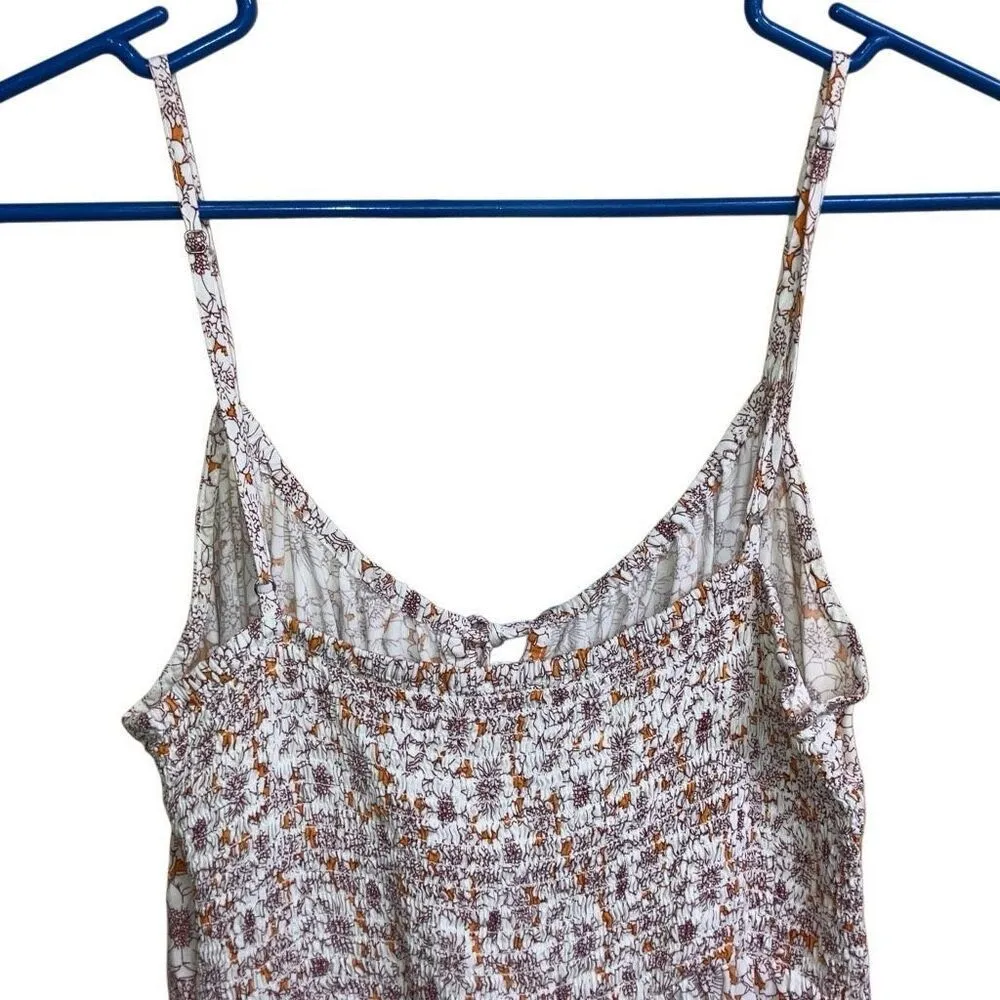 507. Lush floral light weight rayon dress size large - Image 5