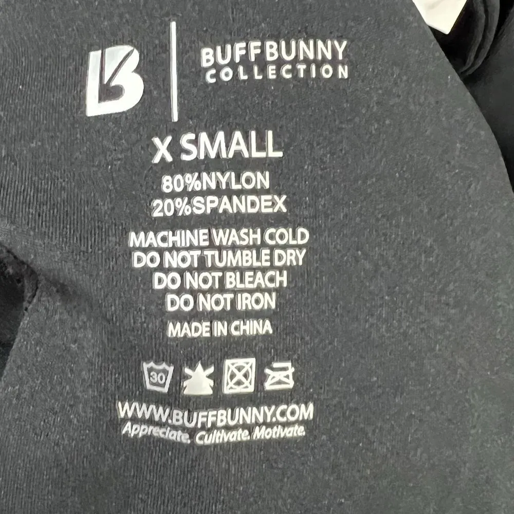 Buffbunny Shark Bite One Piece Swimsuit Womens XS Black Strappy Cheeky Beach NEW - Image 11