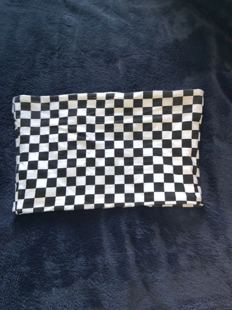 Topshop Checkered Tube Top - Image 2