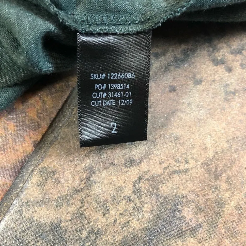 Torrid Slim Fit “Sarcasm Is Always An Option” V-neck Green Tee Shirt Size 2 - Image 8