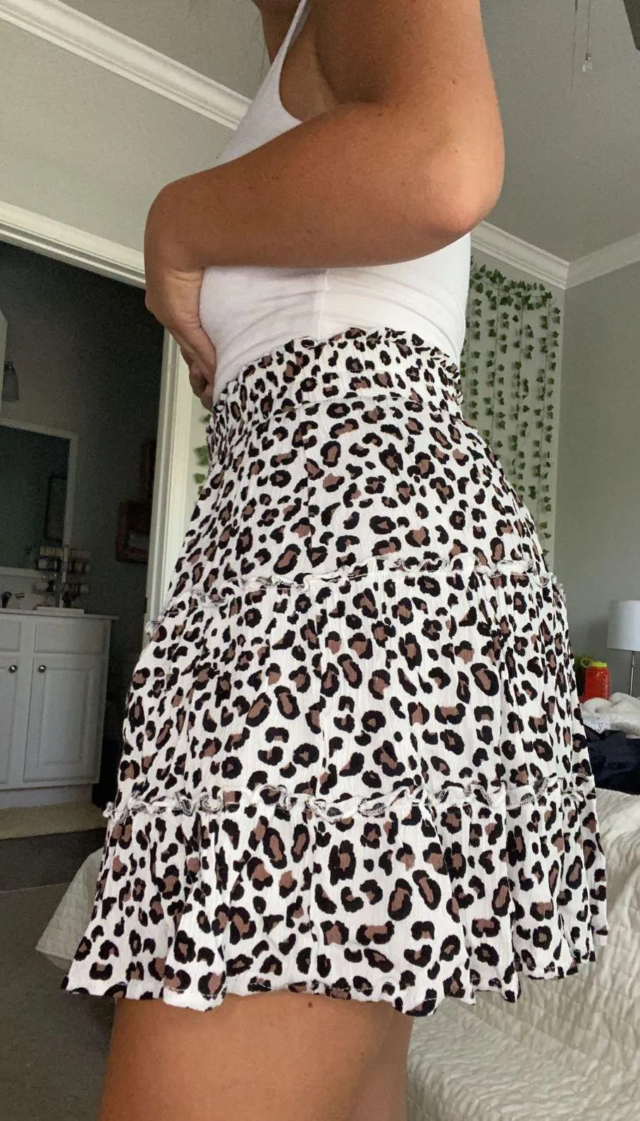 Mud Pie Cheetah Print Skirt - Image 2