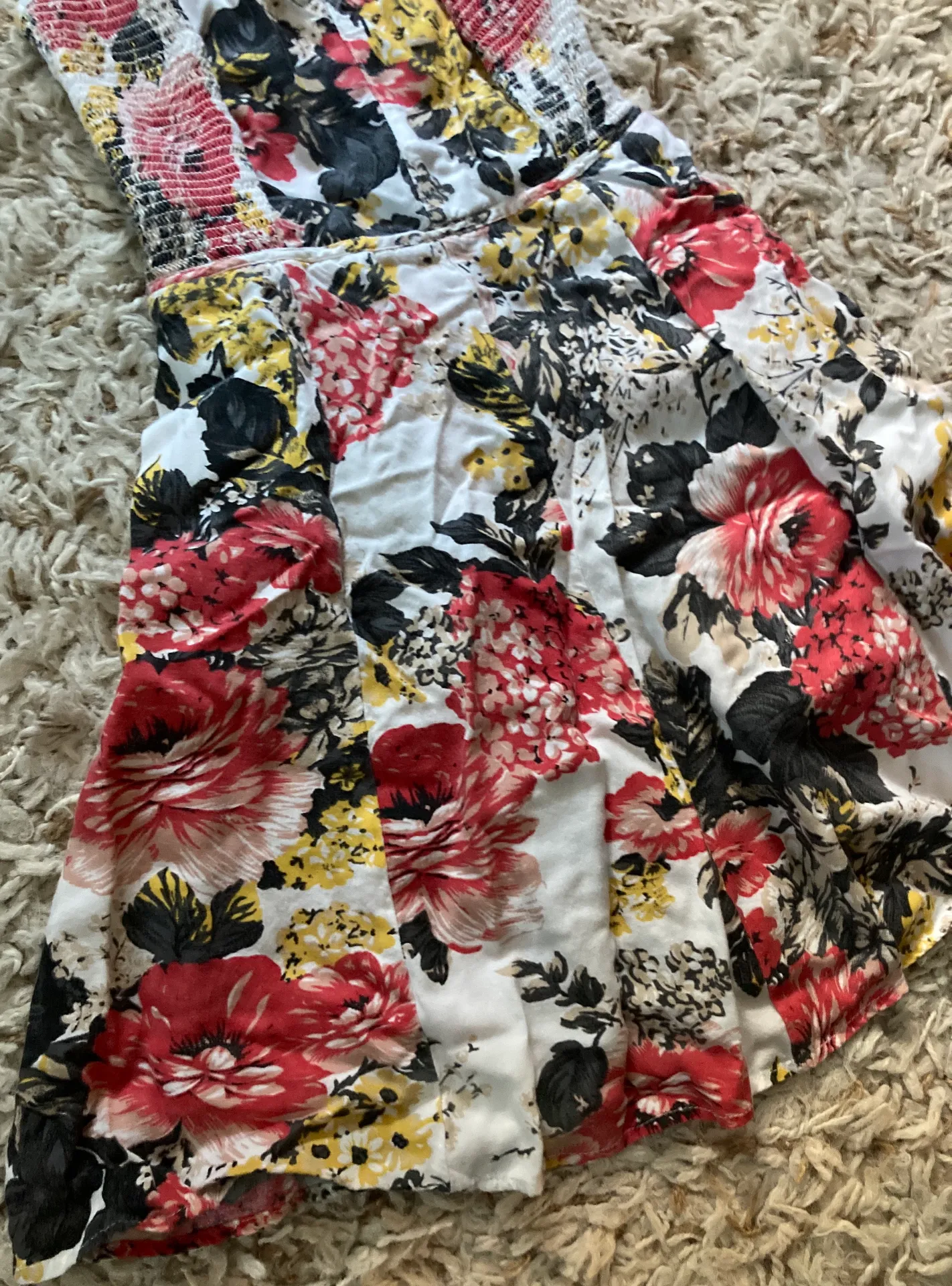 UO Floral Fit and Flare Dress - Image 4