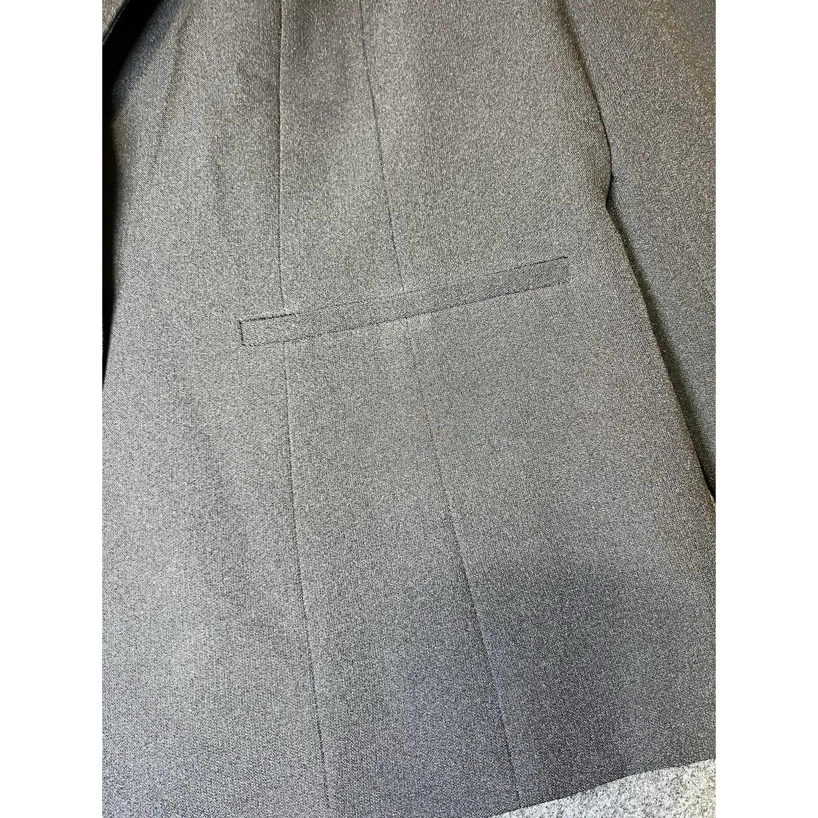 Kasper Blazer Womens 12 Black Suit Jacket 1 Button‎ Work Formal Office Career - Image 3