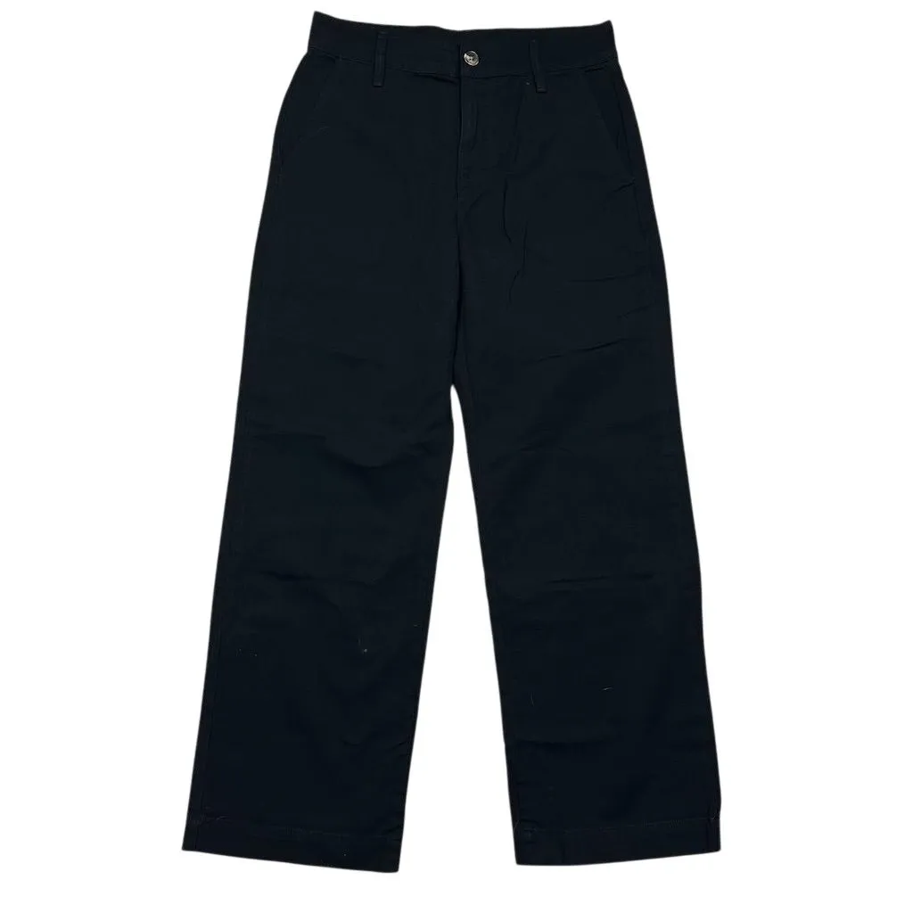 NWOT American Giant Women's Wide Leg Pants Black Size 8 Casual Relaxed Fit - Image 4