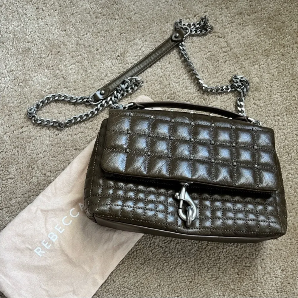 Rebecca Minkoff Edie Small Studded Flap Bag - Image 2