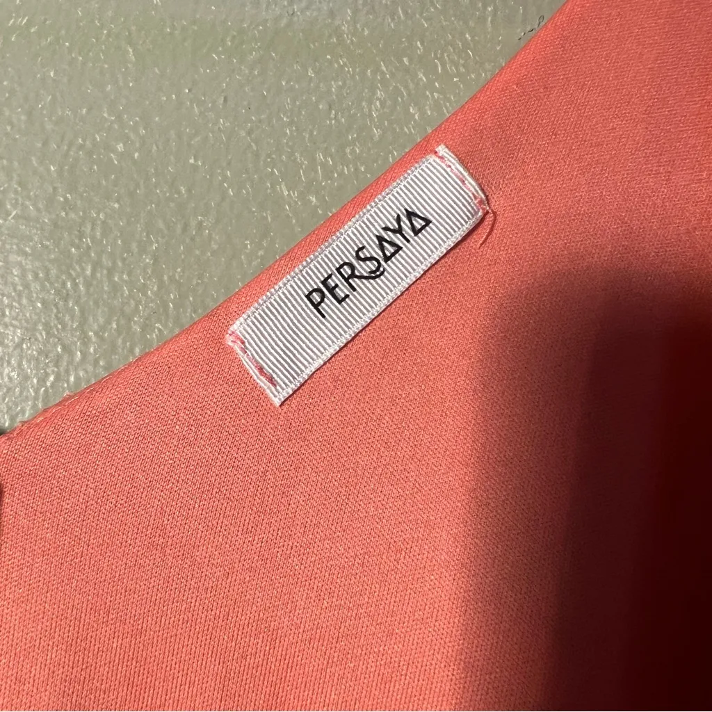 Persaya Sun Dress Pink Daisy Floral Lace XL - Image 8