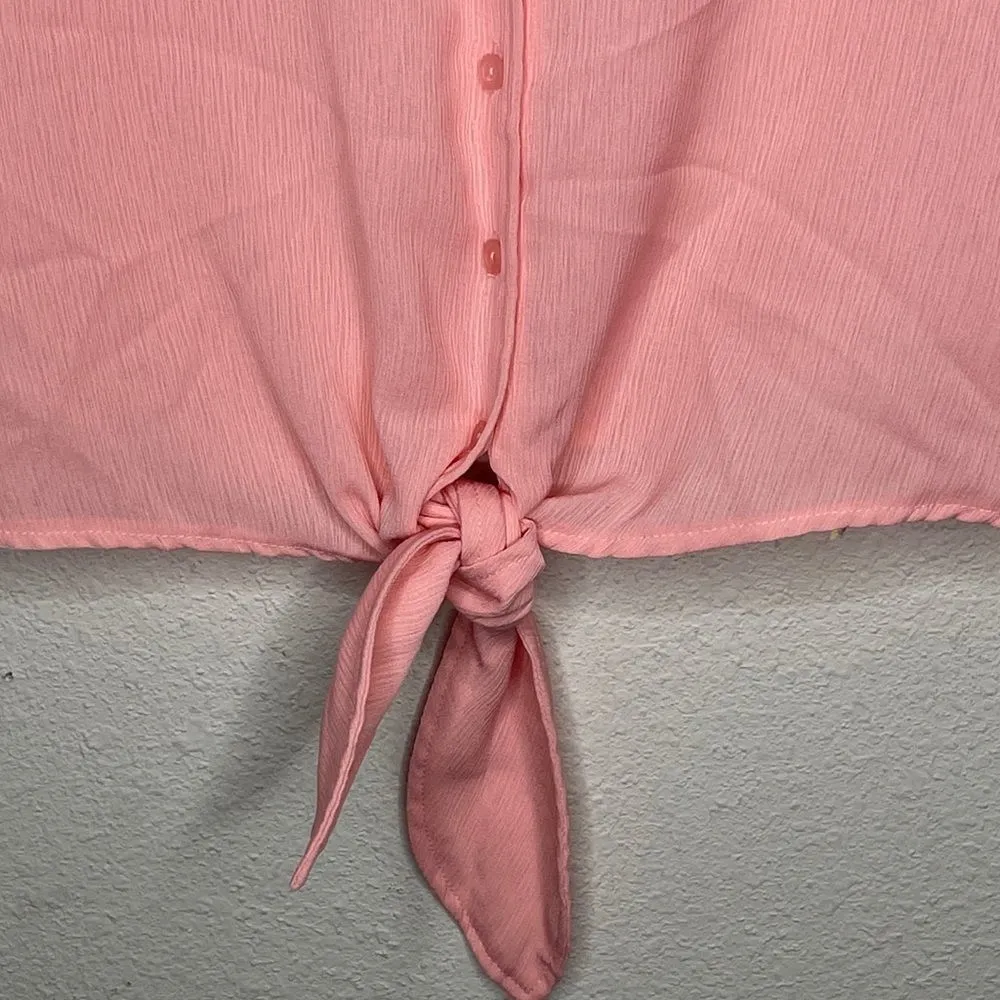 Copper Key  Tie Up Halter Top - Image 29