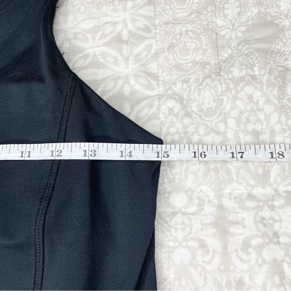 All In Motion Train Knit Black Racerback Tennis Dress Bike Shorts Extra Small - Image 12