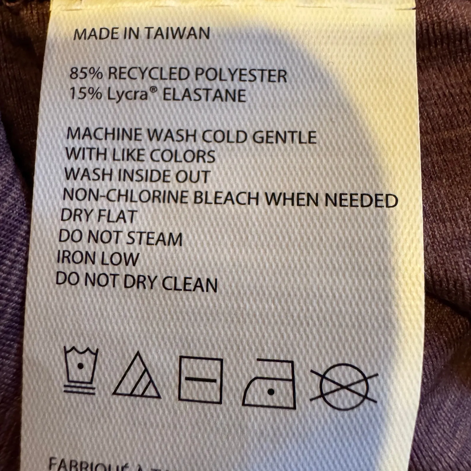 prAna Kimble Short M Flannel Heather High Rise Yoga Biker Shorts NWT - Image 7