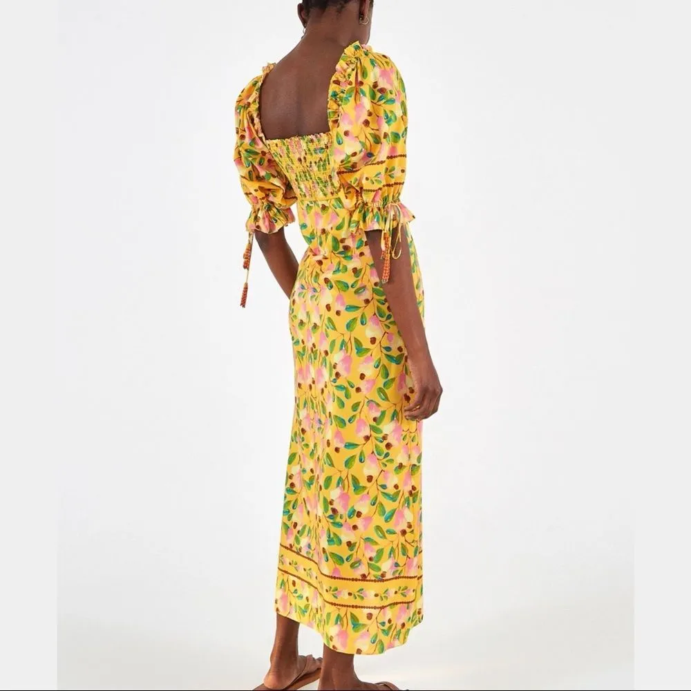 NWT FARM Rio Mini Cashew Maxi Dress - Image 2