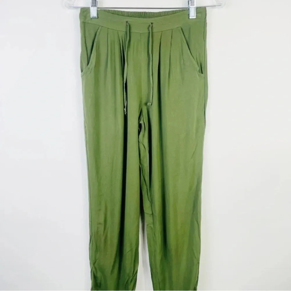 PRIMARK Olive Green‎ Jogger Pants Size 4 - Image 2