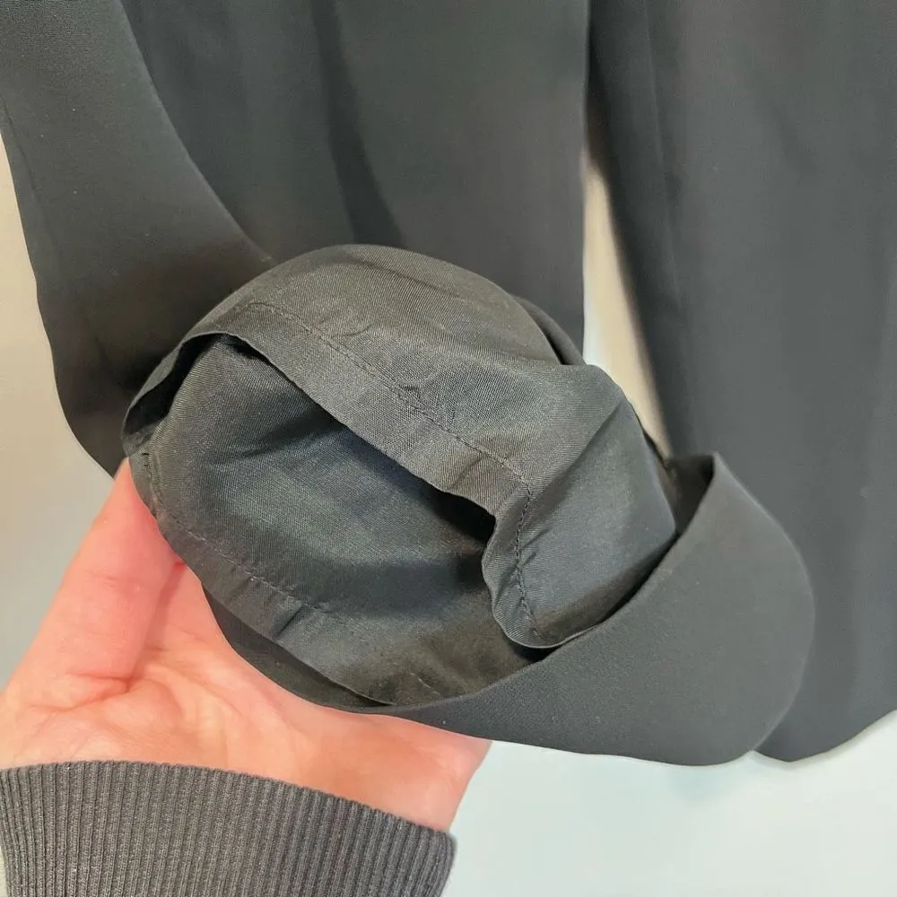 NWT Kate Hill Women Career Pants Trouser High Waisted Office Silk Black Size 14W - Image 10