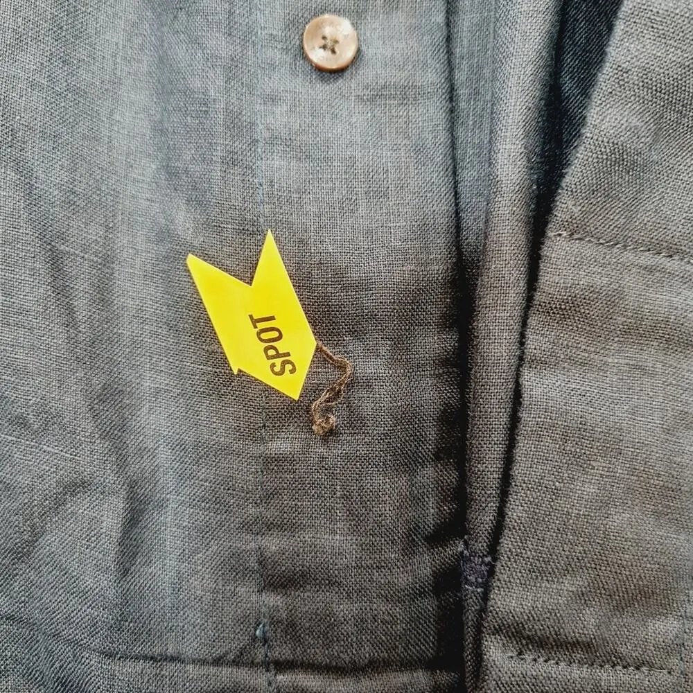 ACACIA Billy Linen Jumpsuit in Deep Navy Medium - Image 14