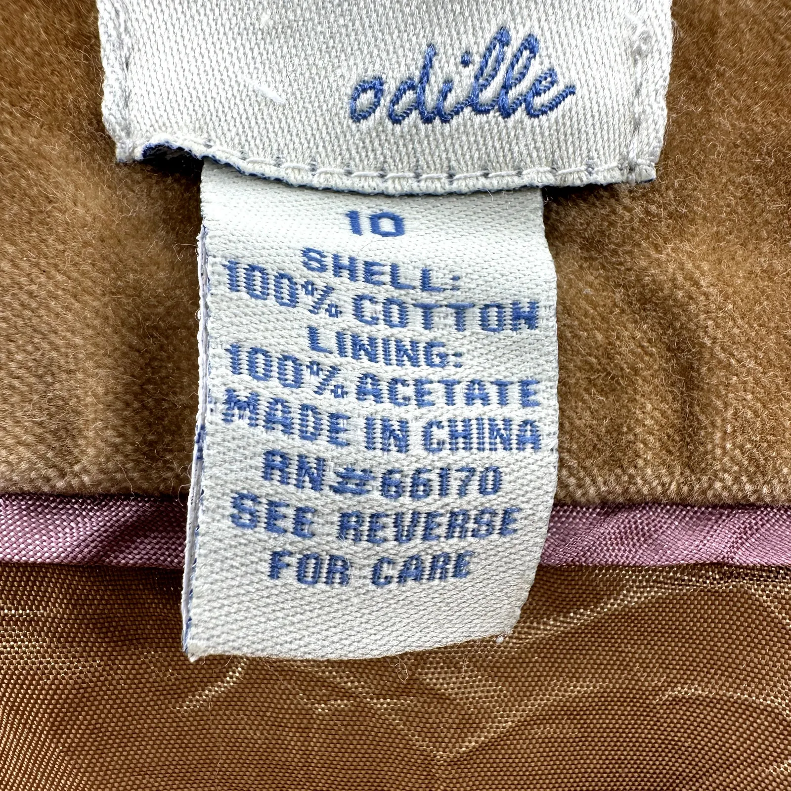 VTG Anthropologie Odille Mini Ruffle Skirt Zip Tiered 100% Cotton Yellow 10 34" - Image 4