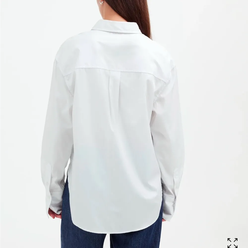 Madewell Relaxed Button-Up Shirt in Eyelet White Size XSmall 100% Cotton NWT - Image 3