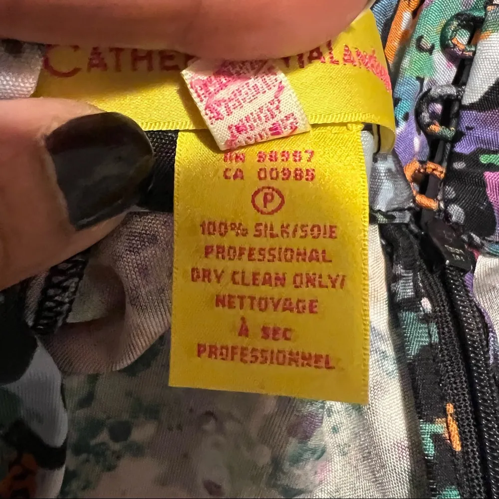 Catherine Malandrino Women Green Casual Dress S - Image 8