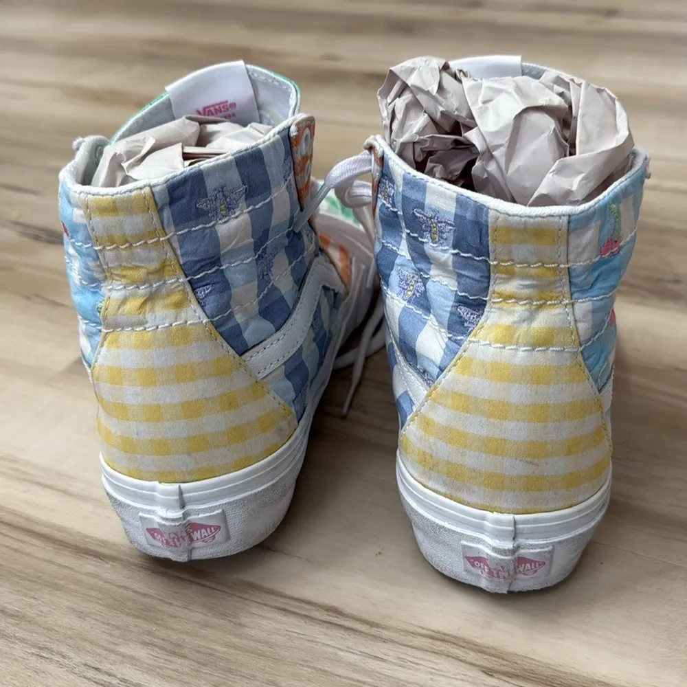 Sk8-Hi Tapered Skate Shoe Gingham Color-Block Women’s size 9/Men’s 7.5 - Image 9