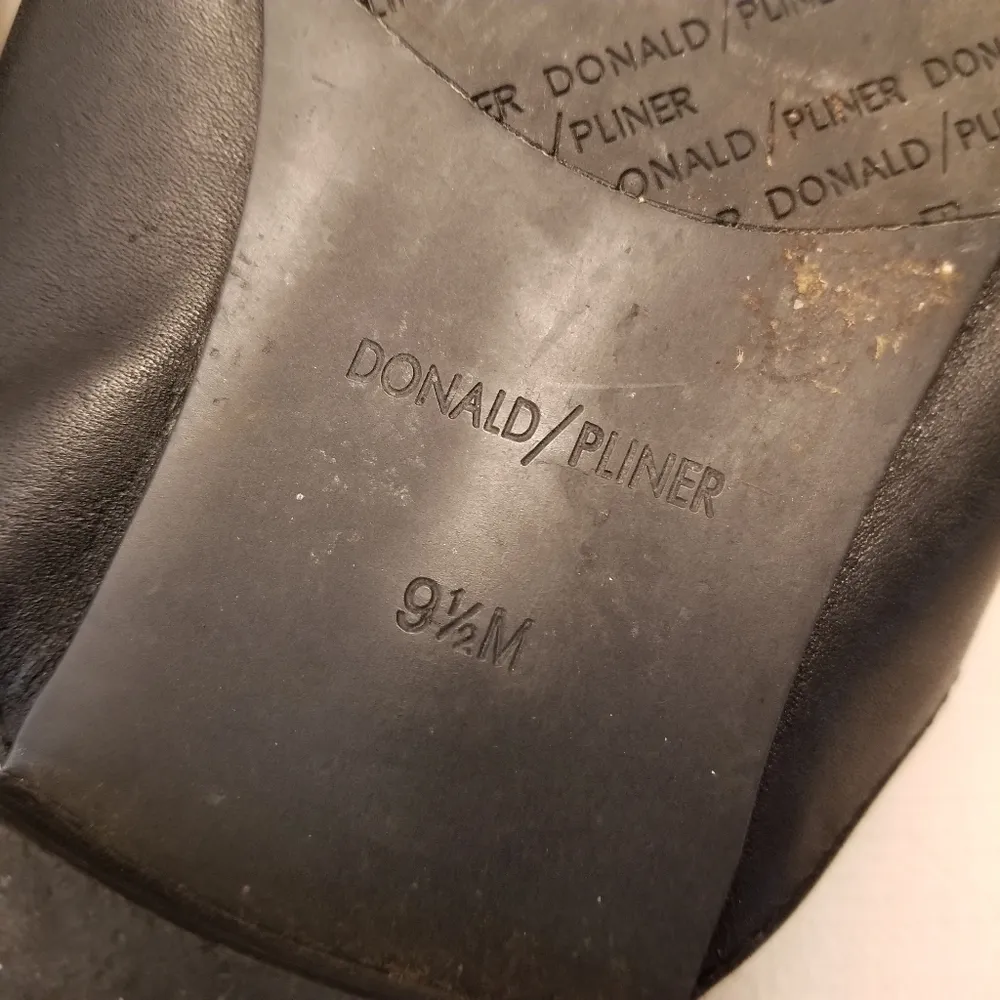 {9.5} Donald Plainer SYLVI Horsebit Mules Black - Image 9