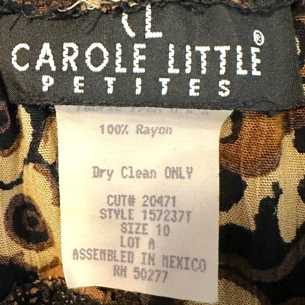 Vintage 90s Carole Little Bohemian Tiered Broomstick Full Maxi Skirt Neutral Brown Size 10 - Image 7