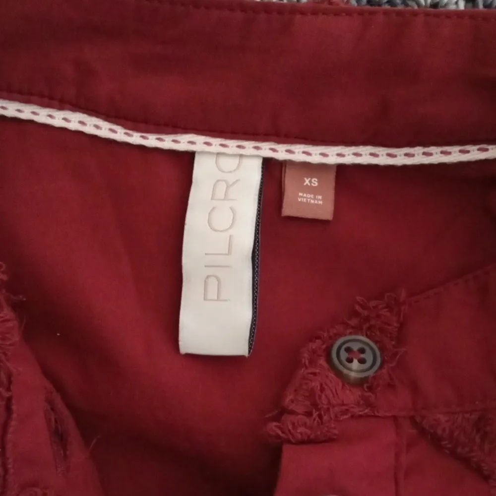 Pilcro Anthropology Whitney Textured Rasberry Trapeze Party Womens Xs - Image 3