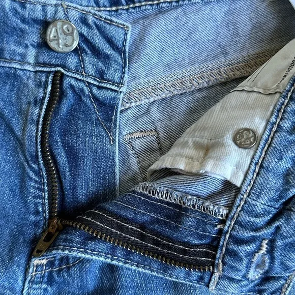 Ag‎ Adriano Goldschmied Blue Jean Shorts - Image 5