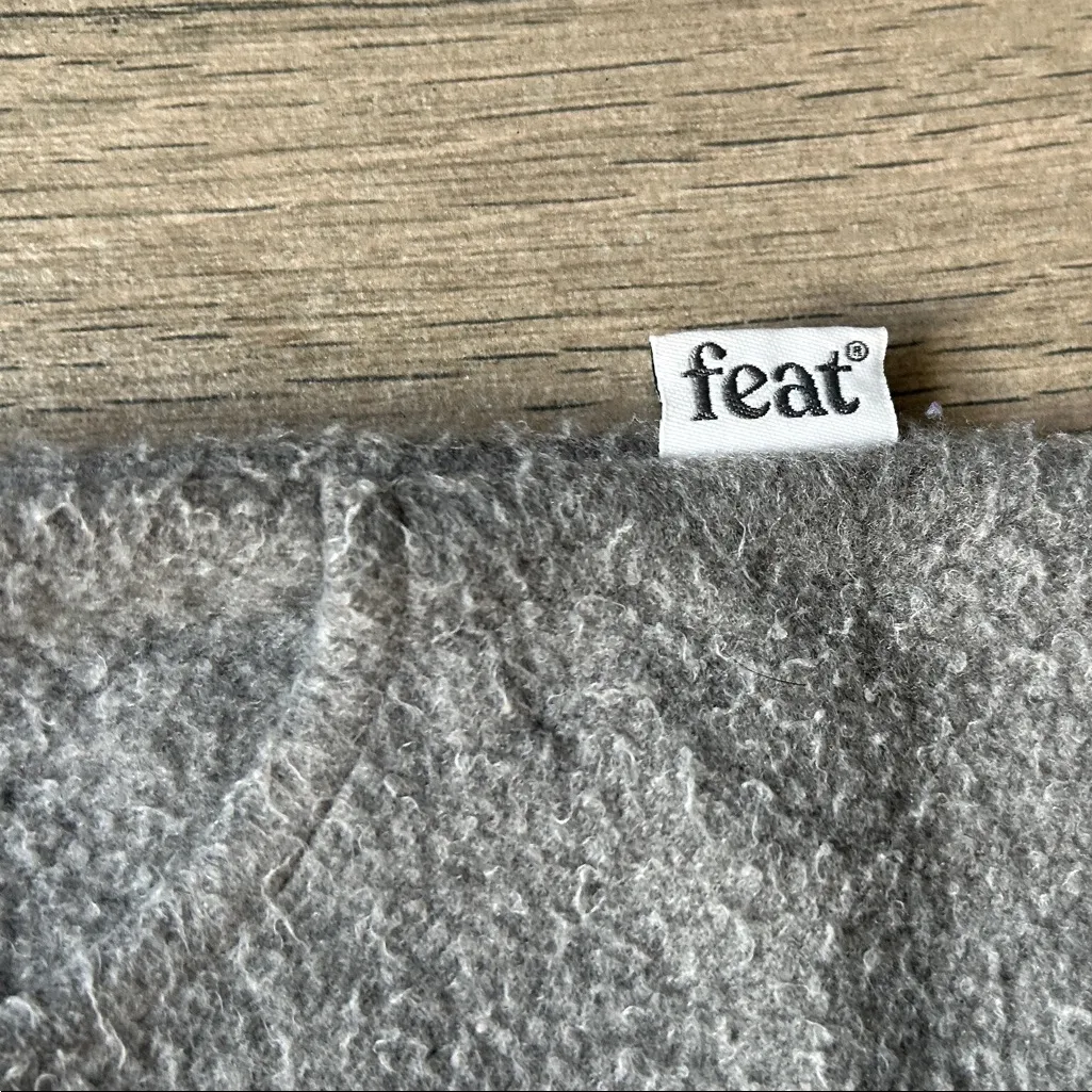 Women's Gray and White Joggers - Image 3