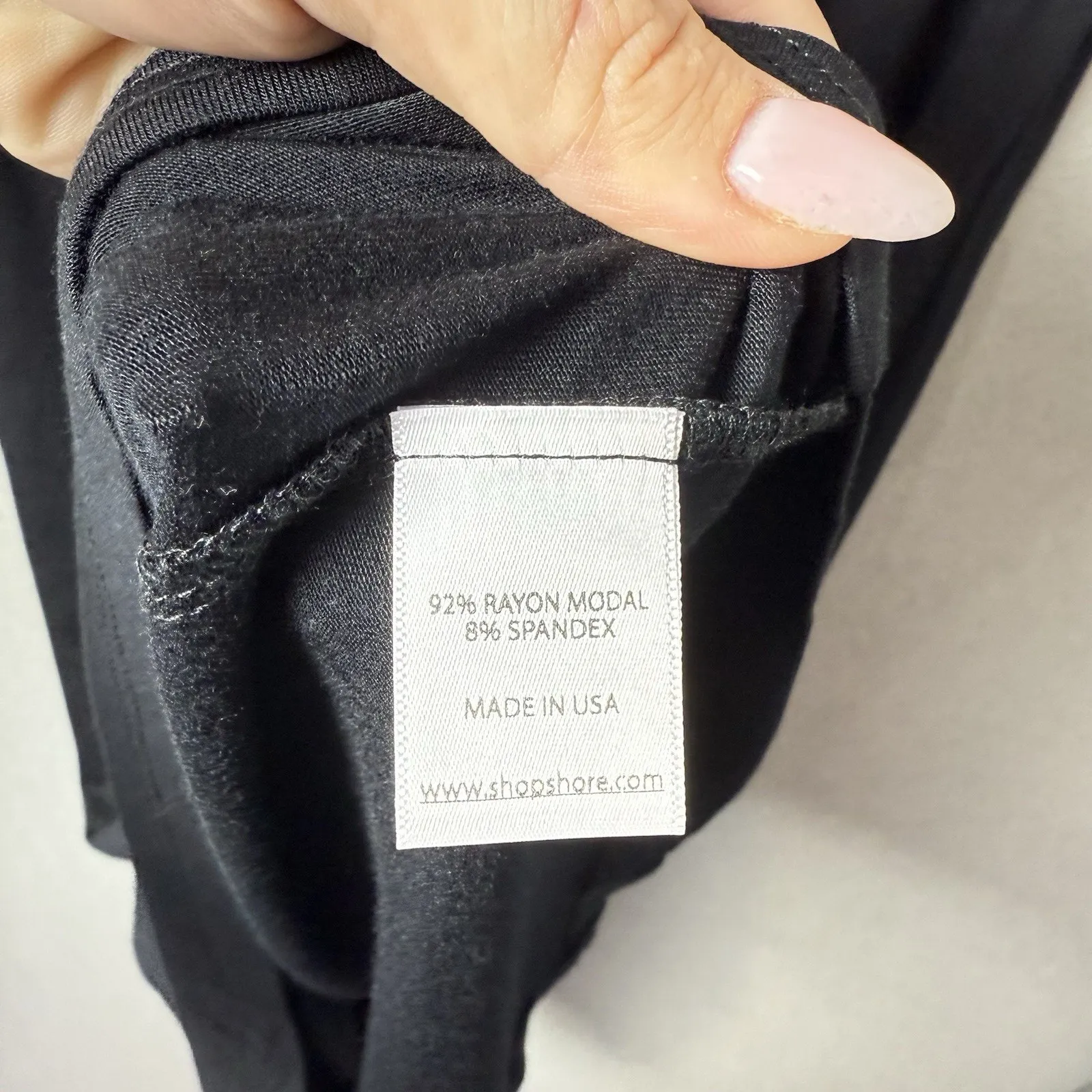 Shore Dress Women Black Sleeveless Tank Midi Button Front Stretch USA M Size M - Image 5