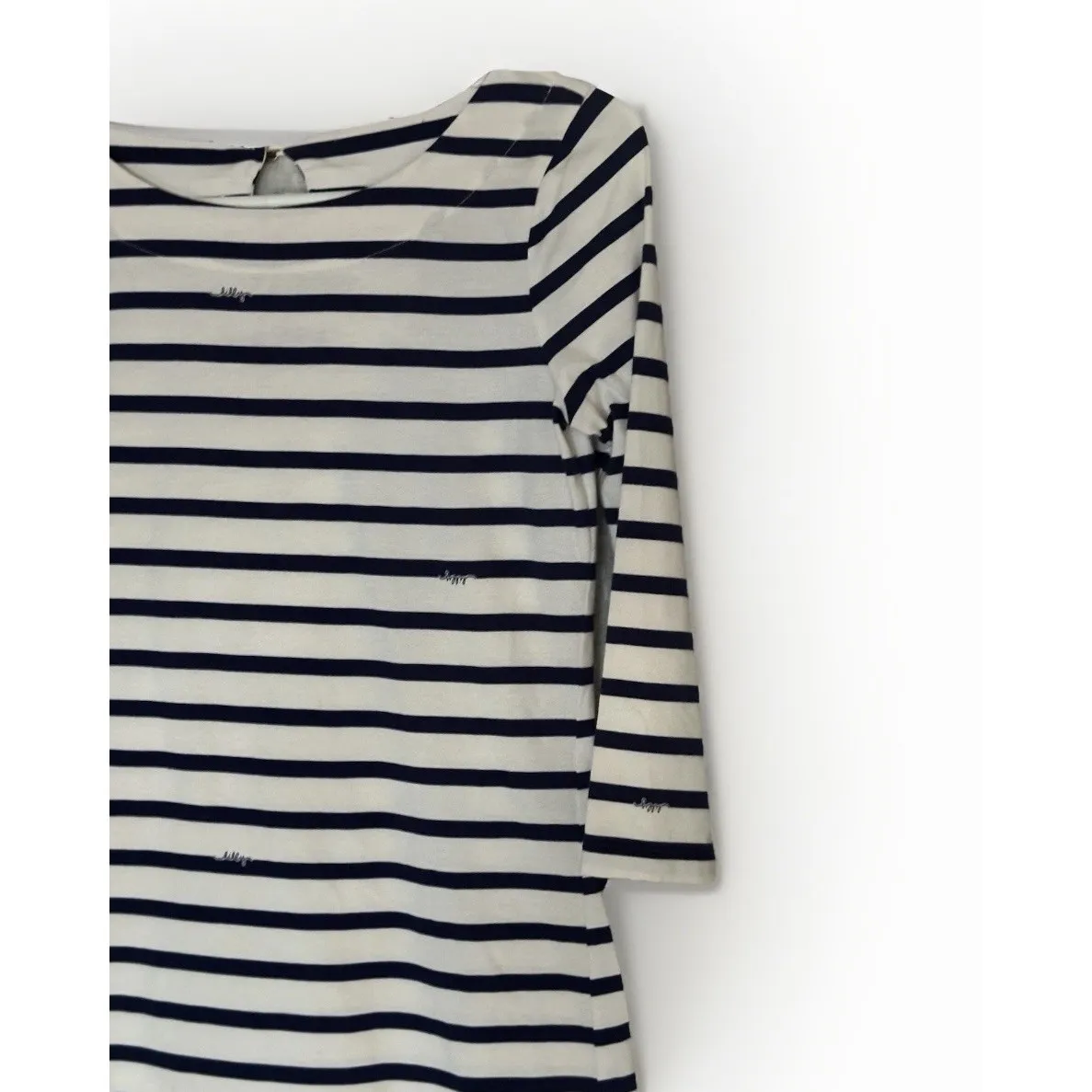 Lilly Pulitzer Dress XS Beacon Striped Peacock Nautical Preppy Old Money Classic - Image 4