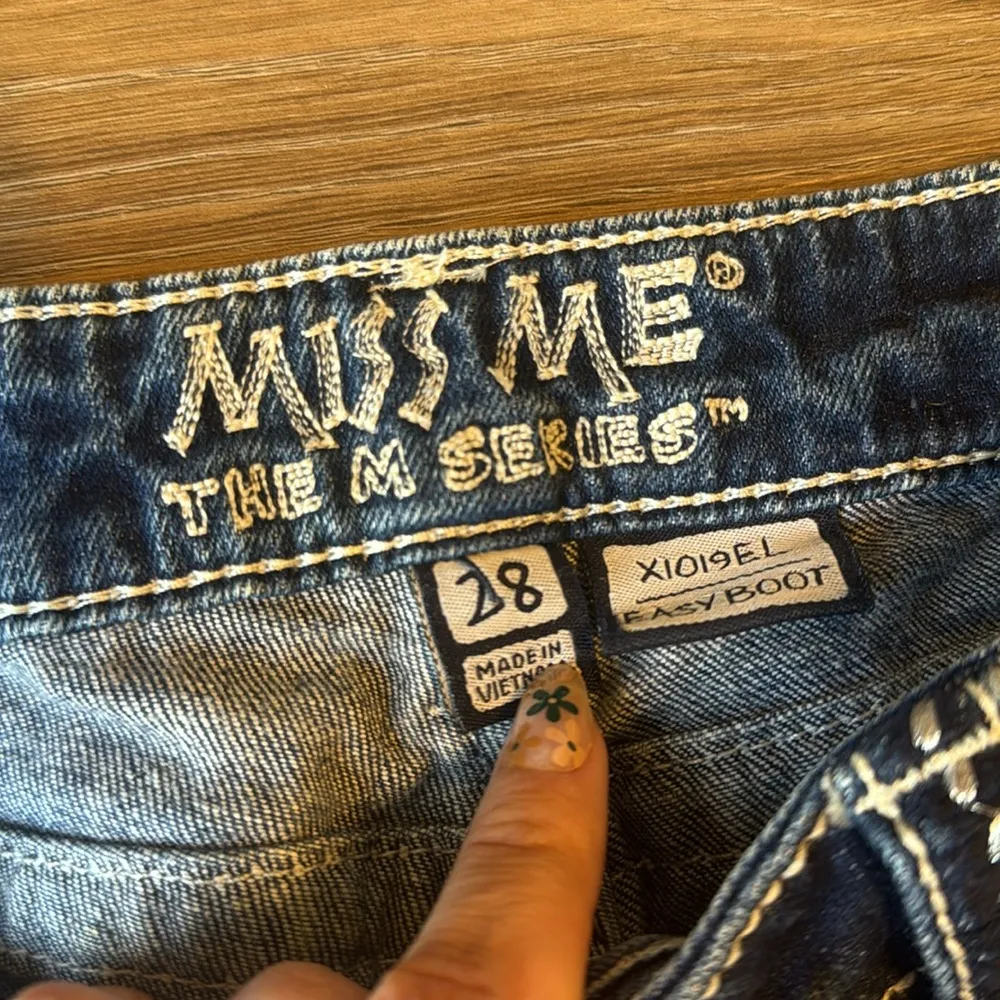 Miss me easy bootcut denim jeans size 28 ladies the M series - Image 8