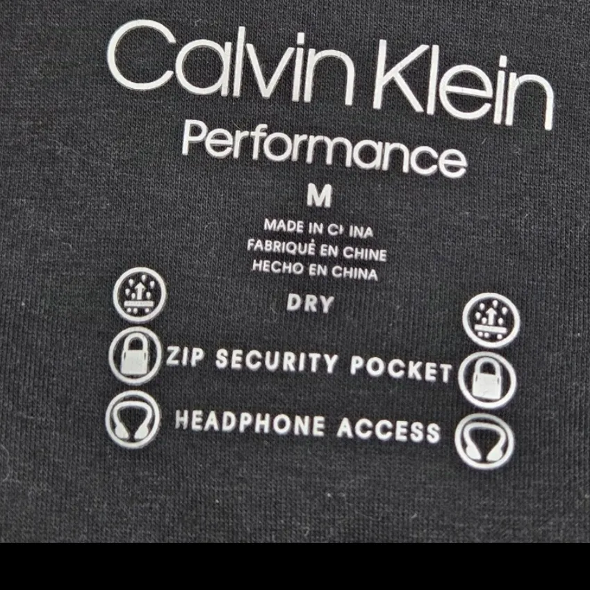 Calvin Klein‎ Performance Gray Hooded Zip up Jacket Size M - Image 9