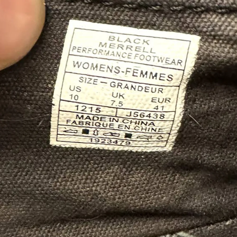 Merrll Duskair Moc Black Performance footwear Slip ons women's size 10 - Image 6