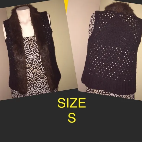 OFFERS COND. CATO KNITTED VEST SIZE S- EXCEL COND. - Image 2