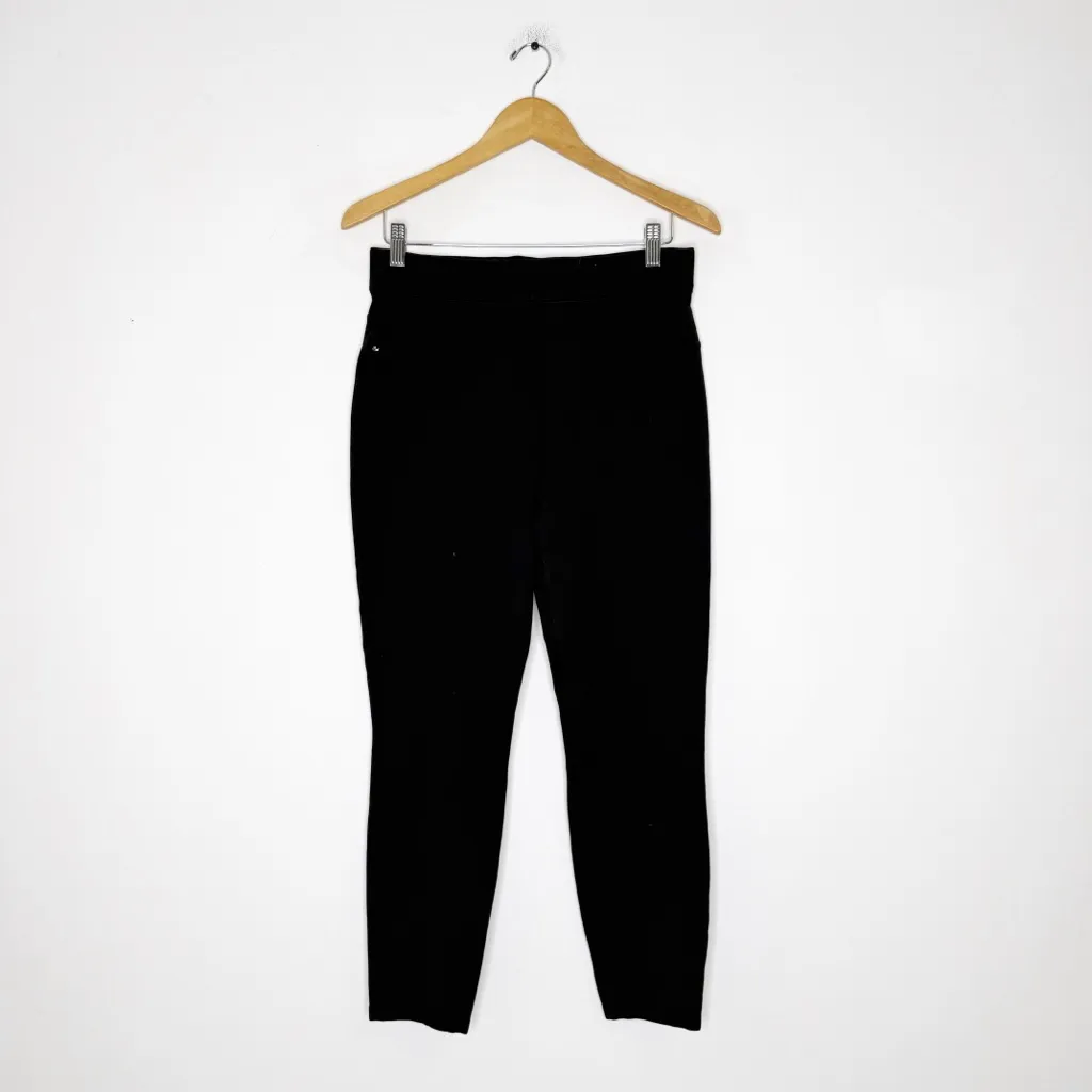 SPANX The Perfect Pants Black Pull On Pants Size Large Straight Leg - Image 4