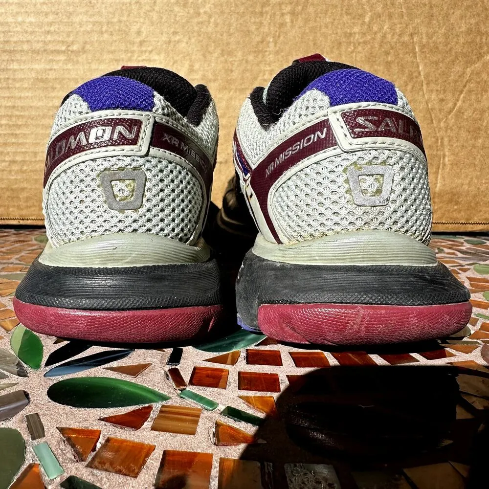 Salomon XR Mission 1 Trail Running Shoes Mesh Outdoor Hiking White US 7 - Image 5