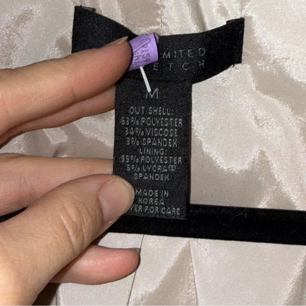 The Limited Stretch Tan Button-Up Blazer - Image 5