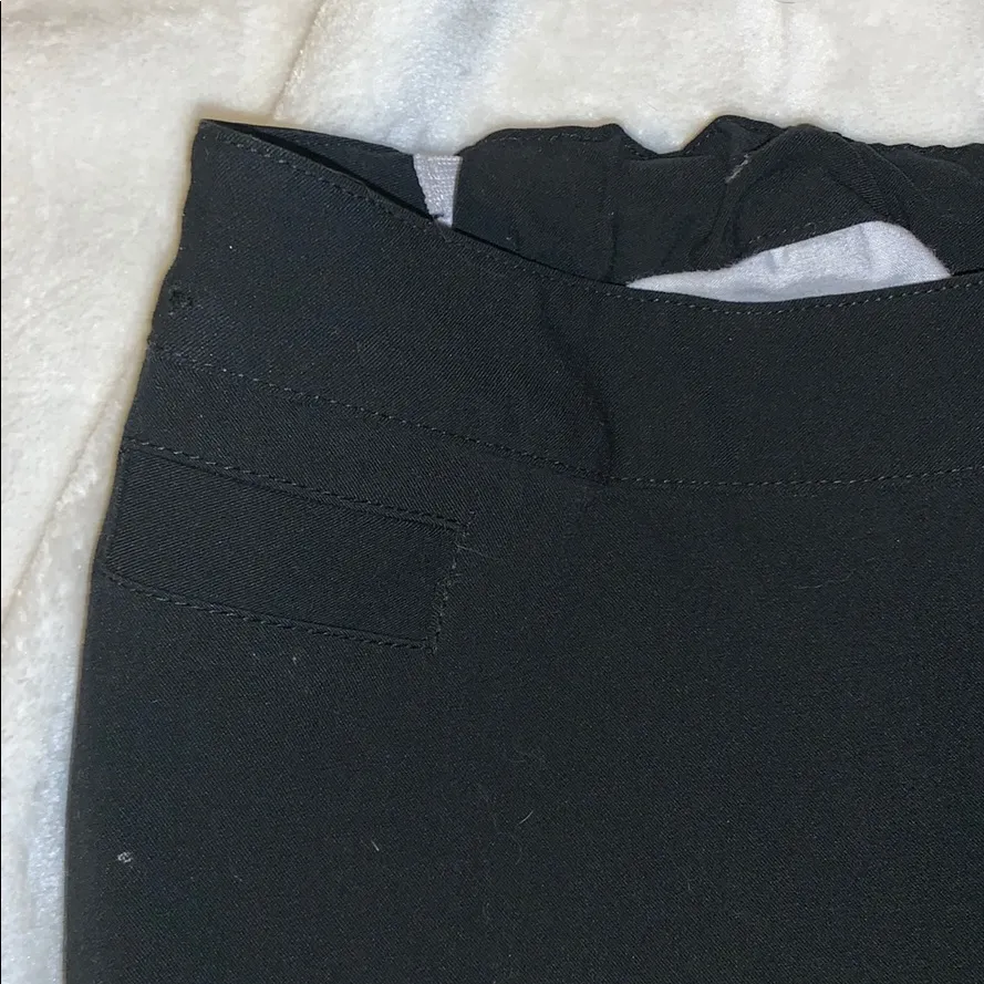 Liz Lange Maternity Solid Black Pants Stretch Size 2 - Image 3