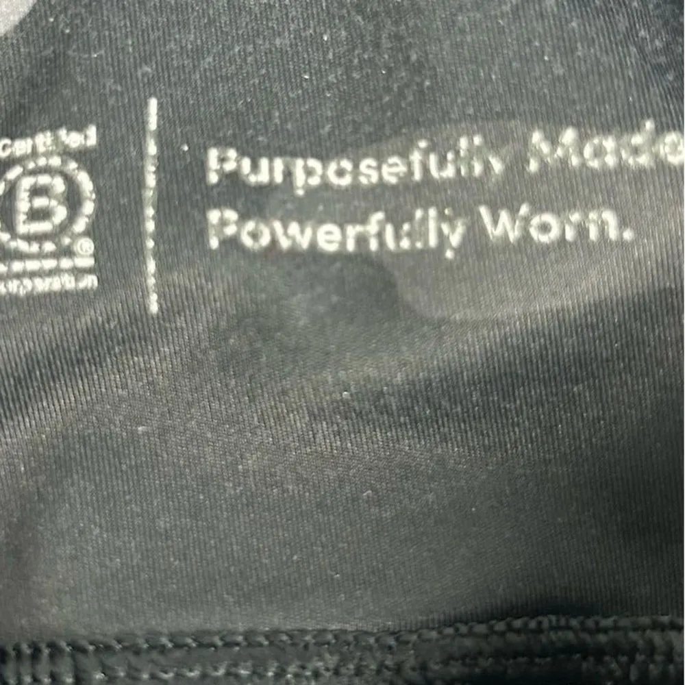 Athleta Women's Camo Contender 7/8 Leggings Small Black/Grey with Zipper Pocket - Image 9