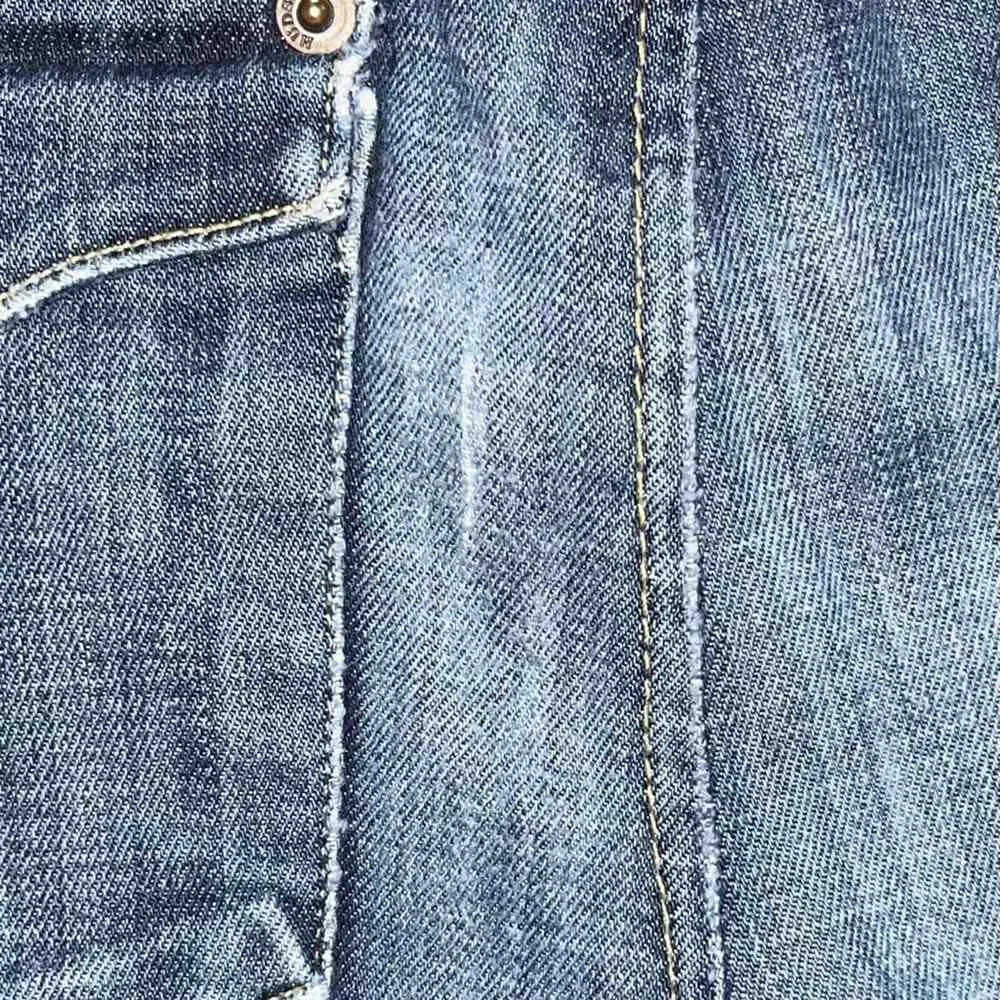 Hudson Womens Colin Flap Size 29 Distressed Skinny Eli Jeans Casual Worn Rugged - Image 10