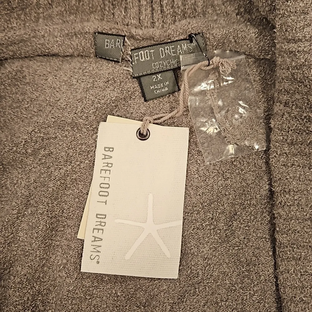 đź’•BAREFOOT DREAMSđź’• CozyChic Lite Circle Cardigan ~ Pewter Gray 2X NWT - Image 14