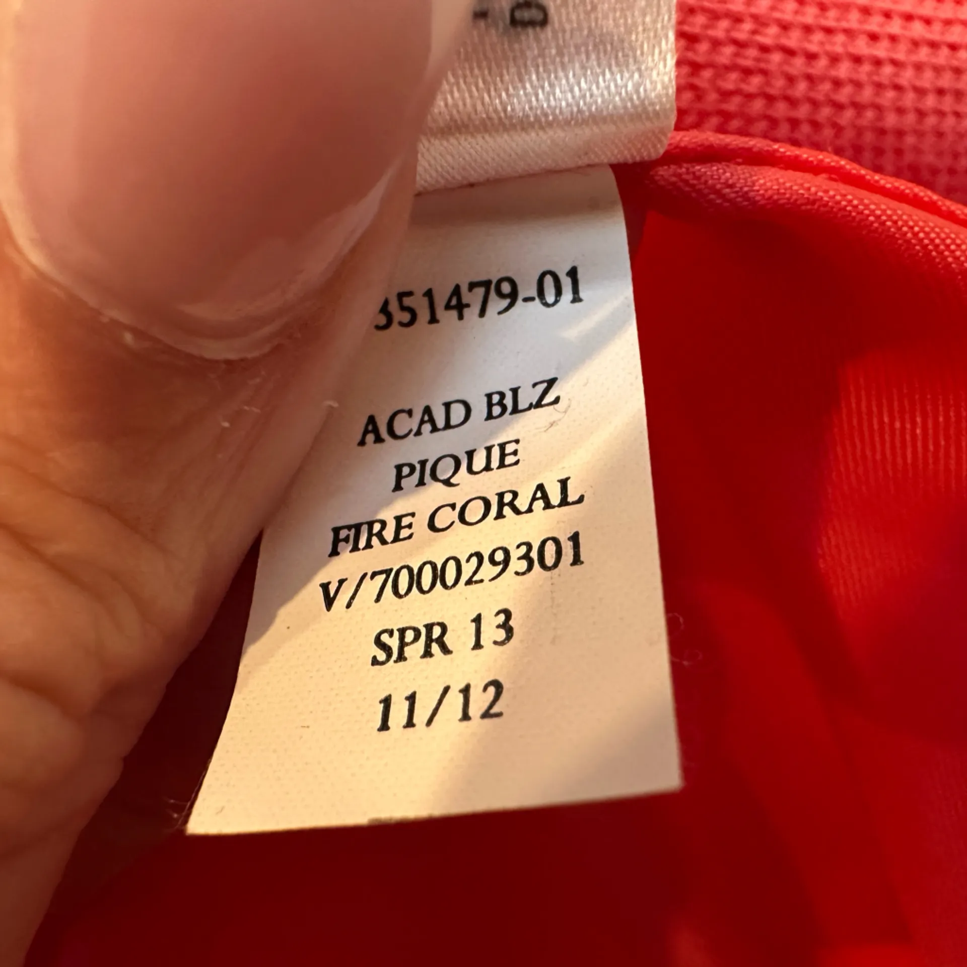 Vintage GAP Y2K The Academy Blazer Single Breasted Jacket Fire Coral Size 6 S - Image 13