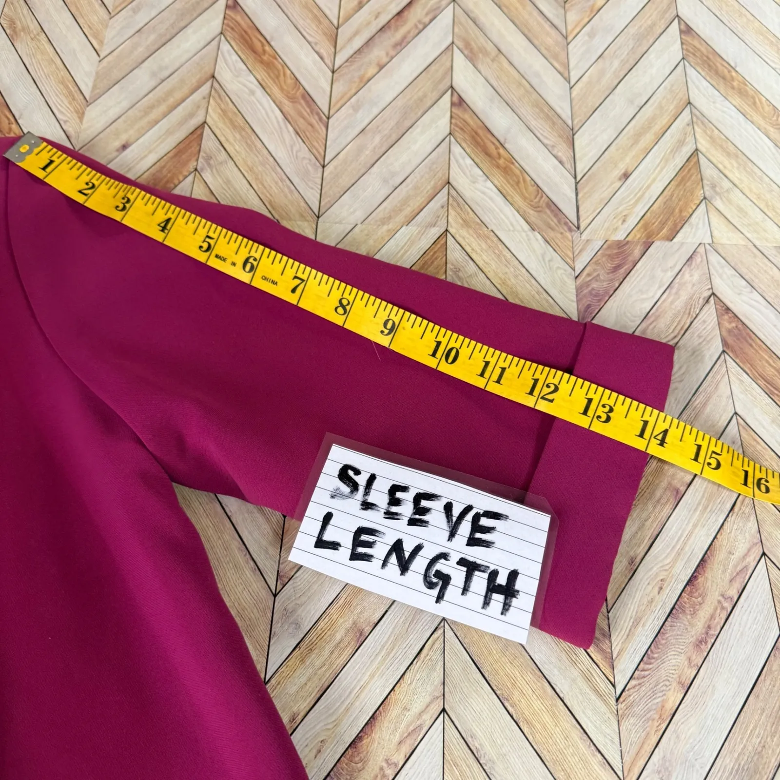 Amanda Uprichard Gracie Blazer Double Breasted Dress Fuchsia Berry Petite Short - Image 11