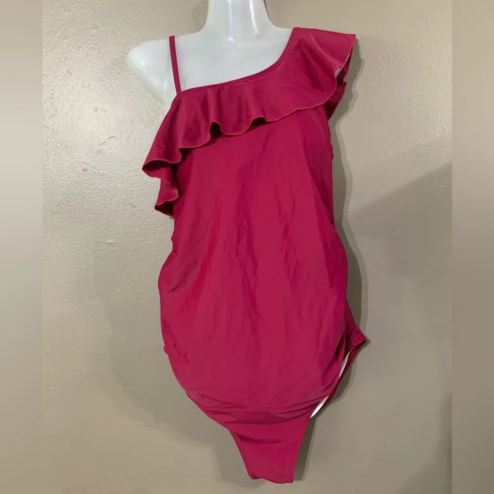 Summer Mae Maroon  Swimsuit - Image 2