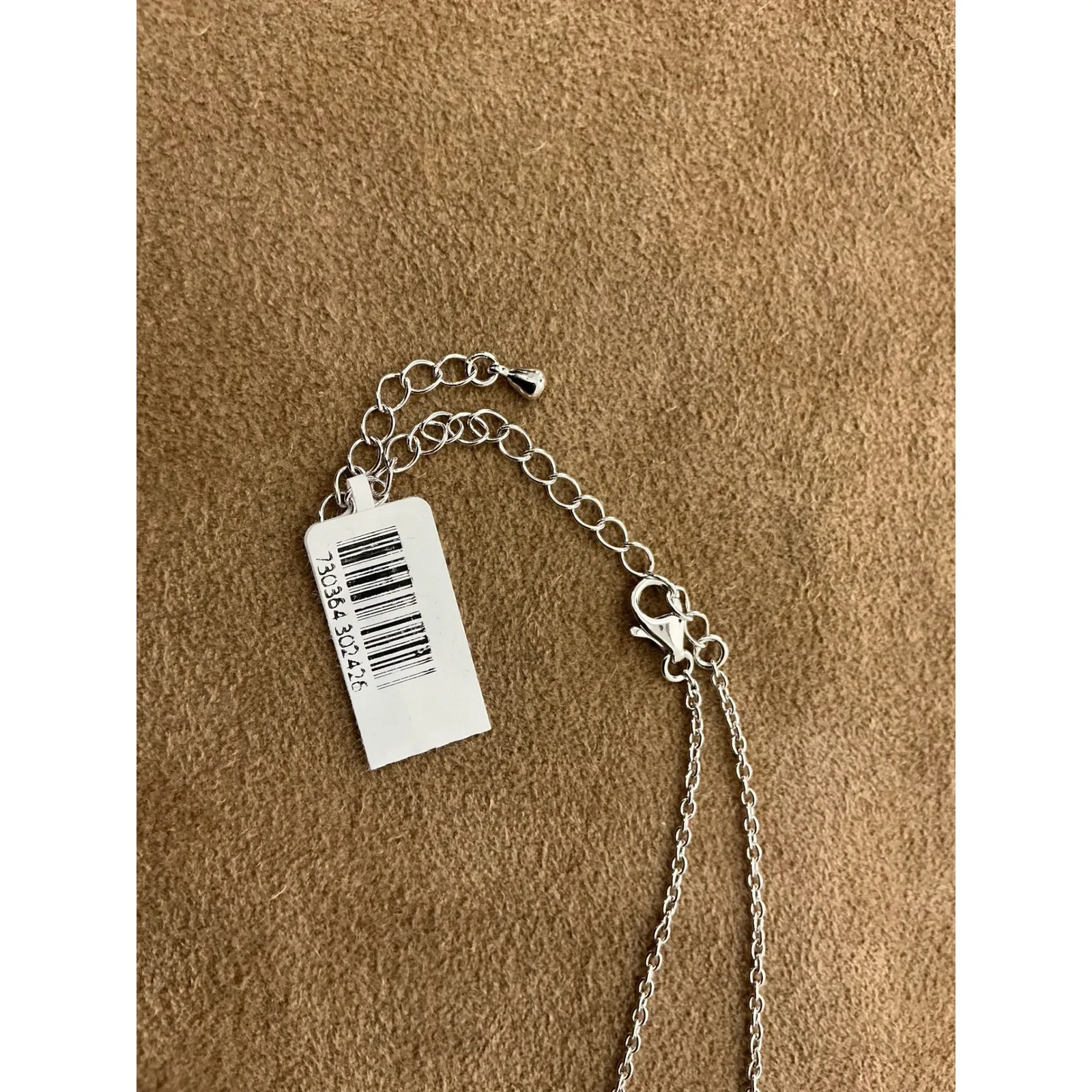 Pursue The Wild Kristy Titus Sterling Silver‎ Antler Necklace Swarovski Zirconia - Image 6