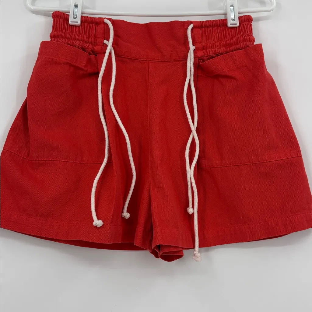 Free People Scarlet High Waist Shorts - Image 4