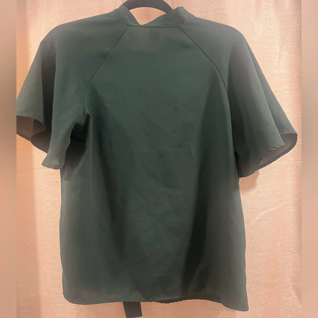 Emerald green top Size M - Image 2