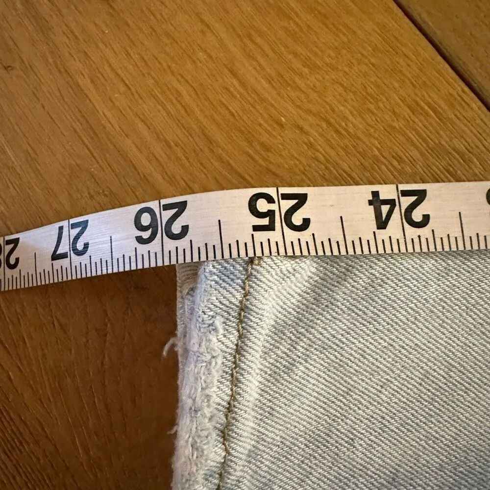 Levi’s ribcage straight ankle 24 light wash - Image 16