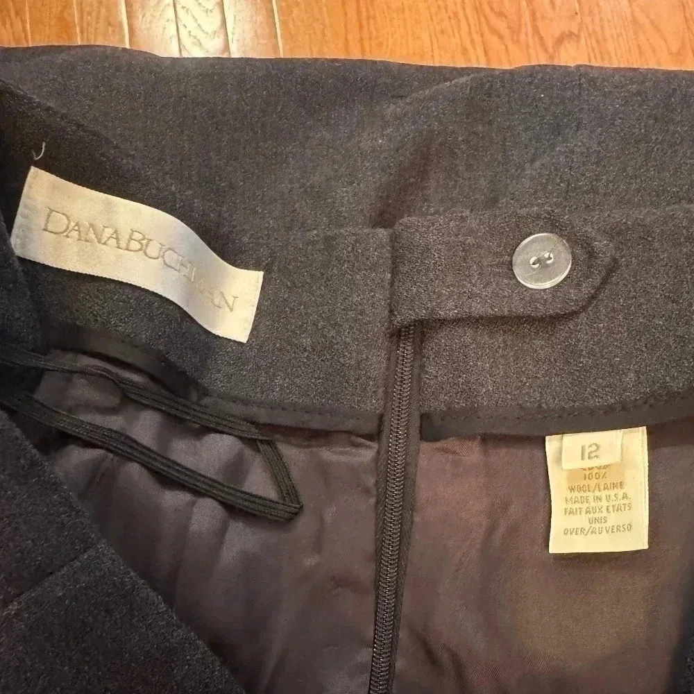 Vintage Dana Buchman wool blend pants size‎ 12 - Image 3
