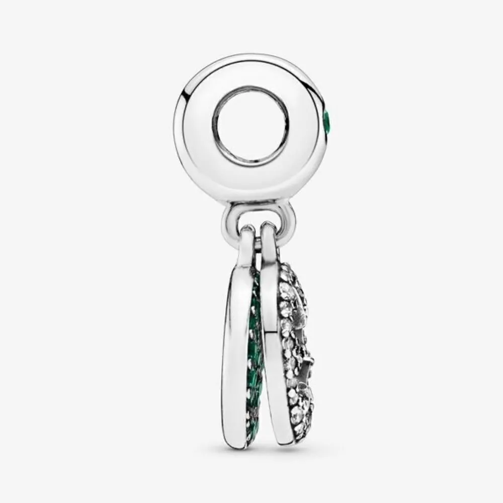 Pandora Lucky Four Leaf Clover Dangle Charm - Image 7