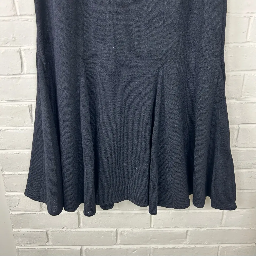 Vintage St. John Collection by Marie Gray Black Knit Skirt Size 6 - Image 3