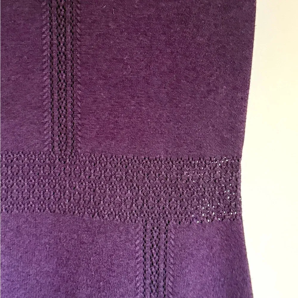 Lauren Ralph Lauren Purple Sleeveless Knit Dress in a size PXS - Image 9